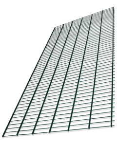 Fence element coated 8/6/8 2510x1230mm RAL 6005